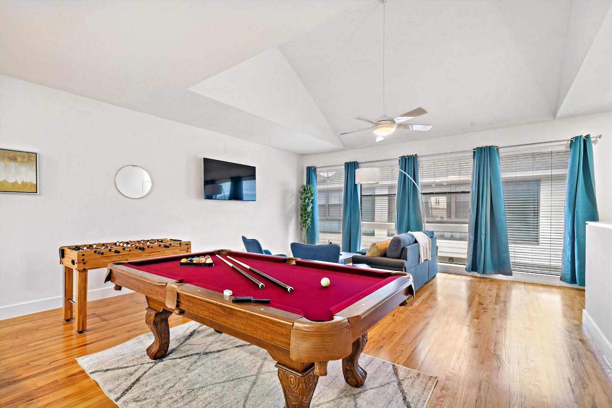 הוילה Houston Getaway By Downtown Pool Table Pets מראה חיצוני תמונה